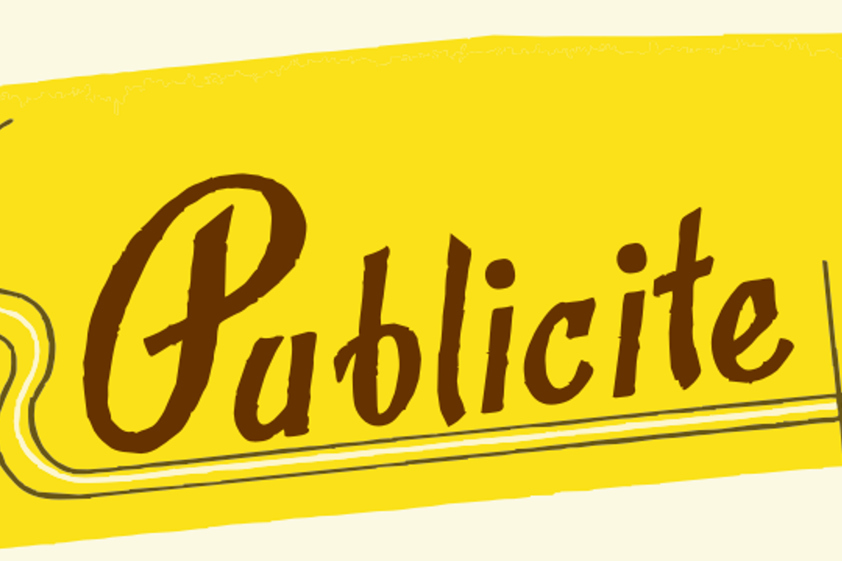 Publicite Lettering Publicite Font - Free Download