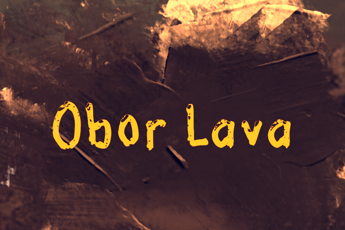 Obor Lava Font - Free Download