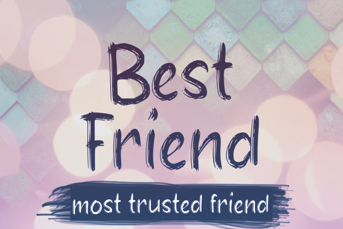 B Best Friend Font | Wepfont | FontSpace