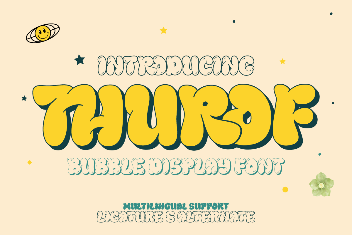 THUROF Trial Font | twinletter | FontSpace