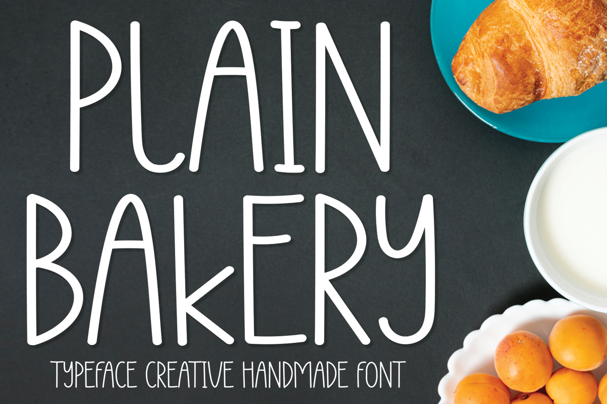 Plain Bakery Font | Scratchones_creative | FontSpace