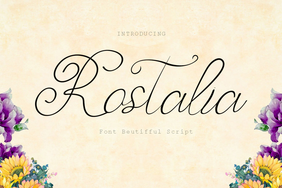 Rostalia Font - Free Download