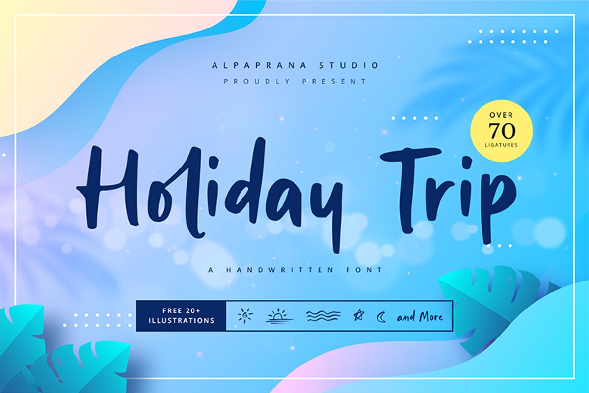 holiday-trip-font-alpaprana-fontspace