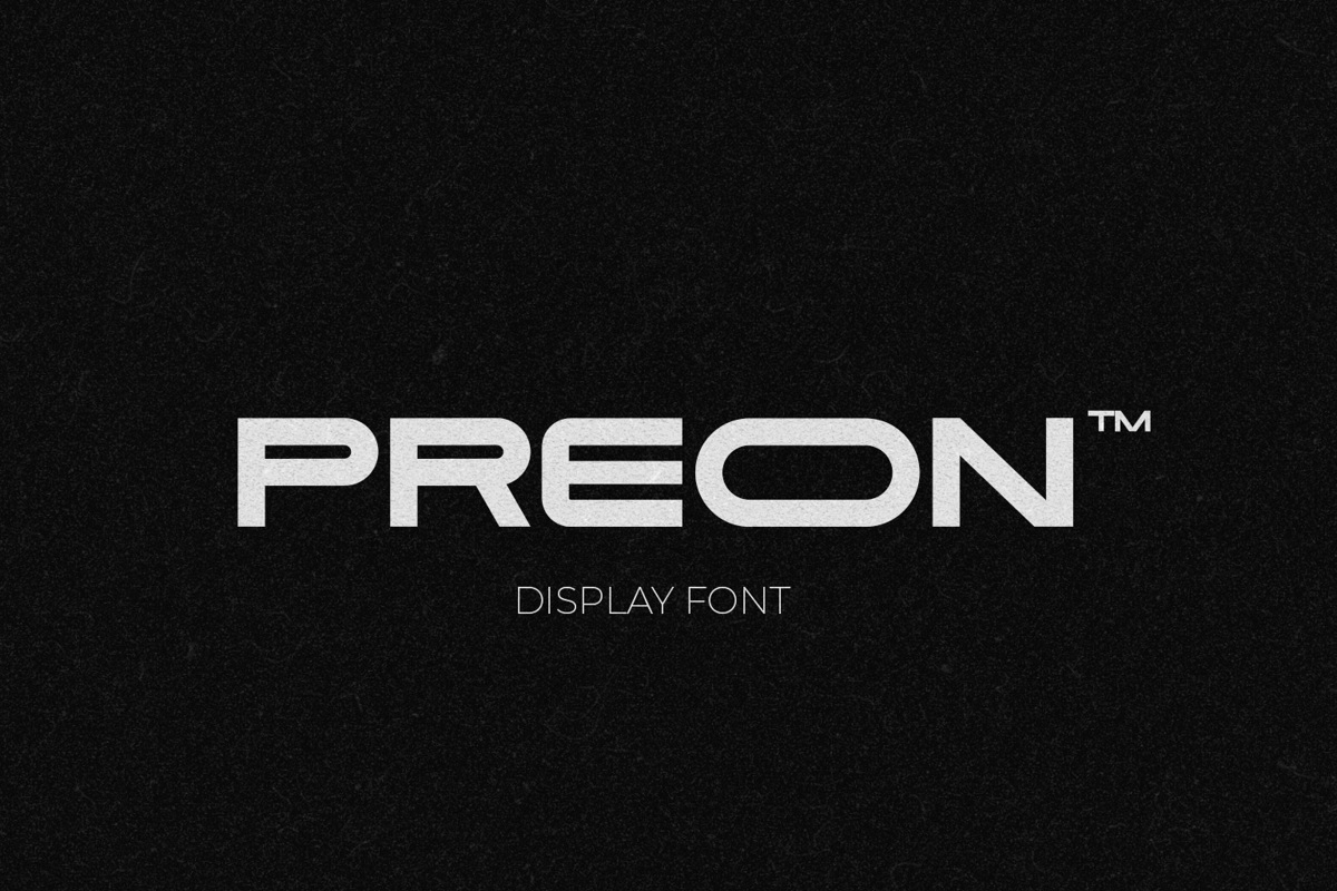 Preon Font | idealeksis | FontSpace