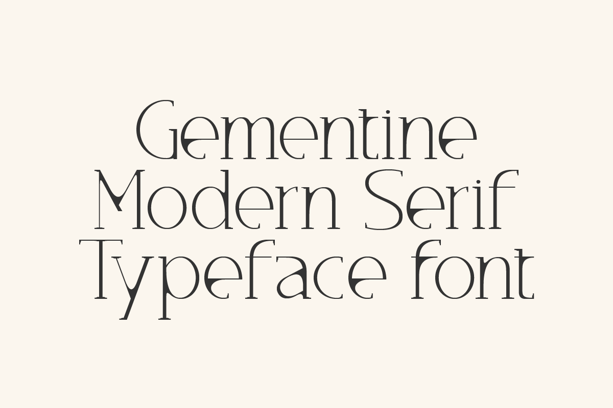 Gementine Font | Muksalcreative | FontSpace