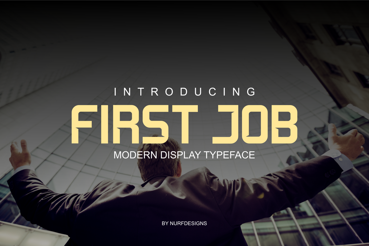 First Job Font - Free Download
