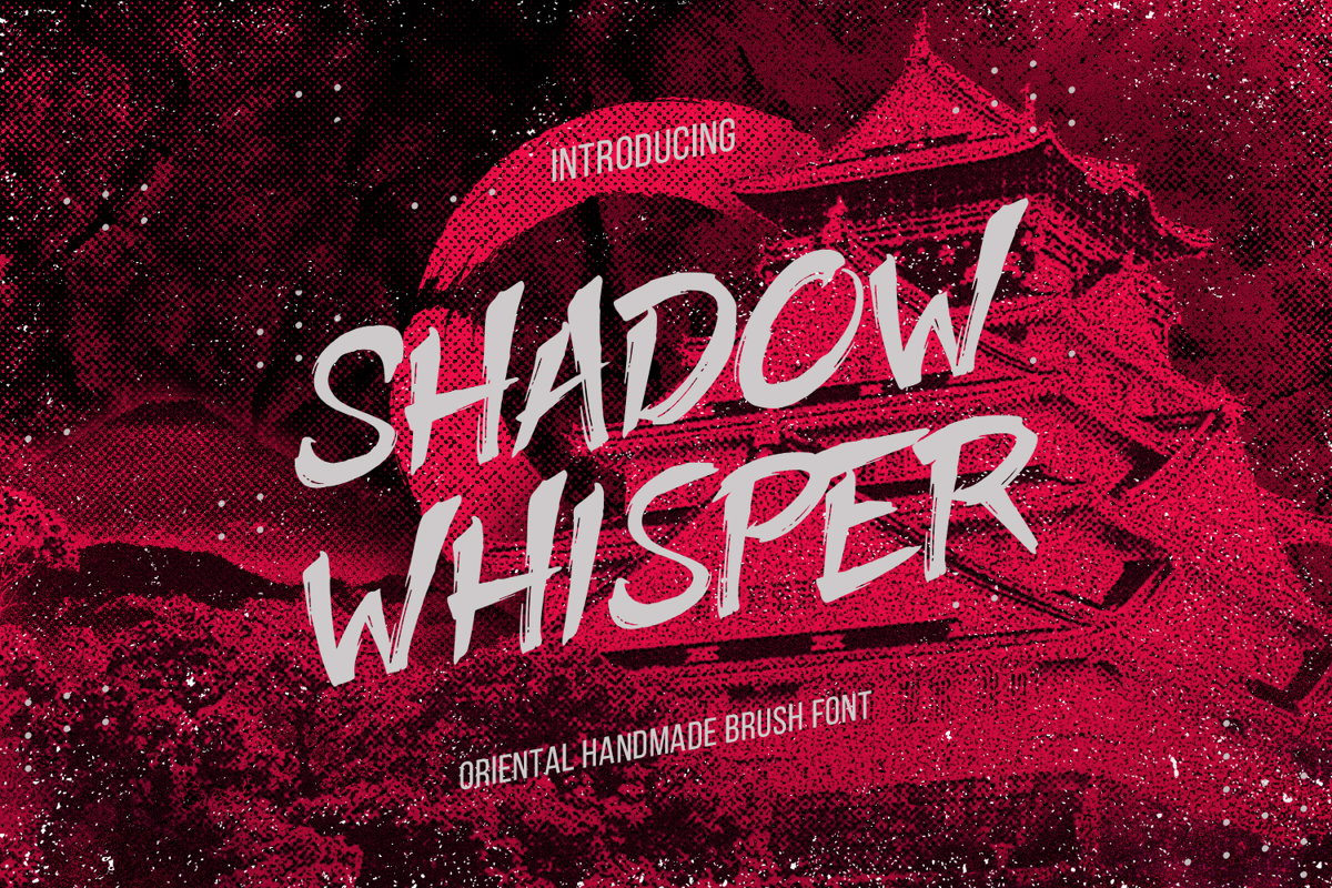 Shadow Whisper Font | tkzgraphic | FontSpace