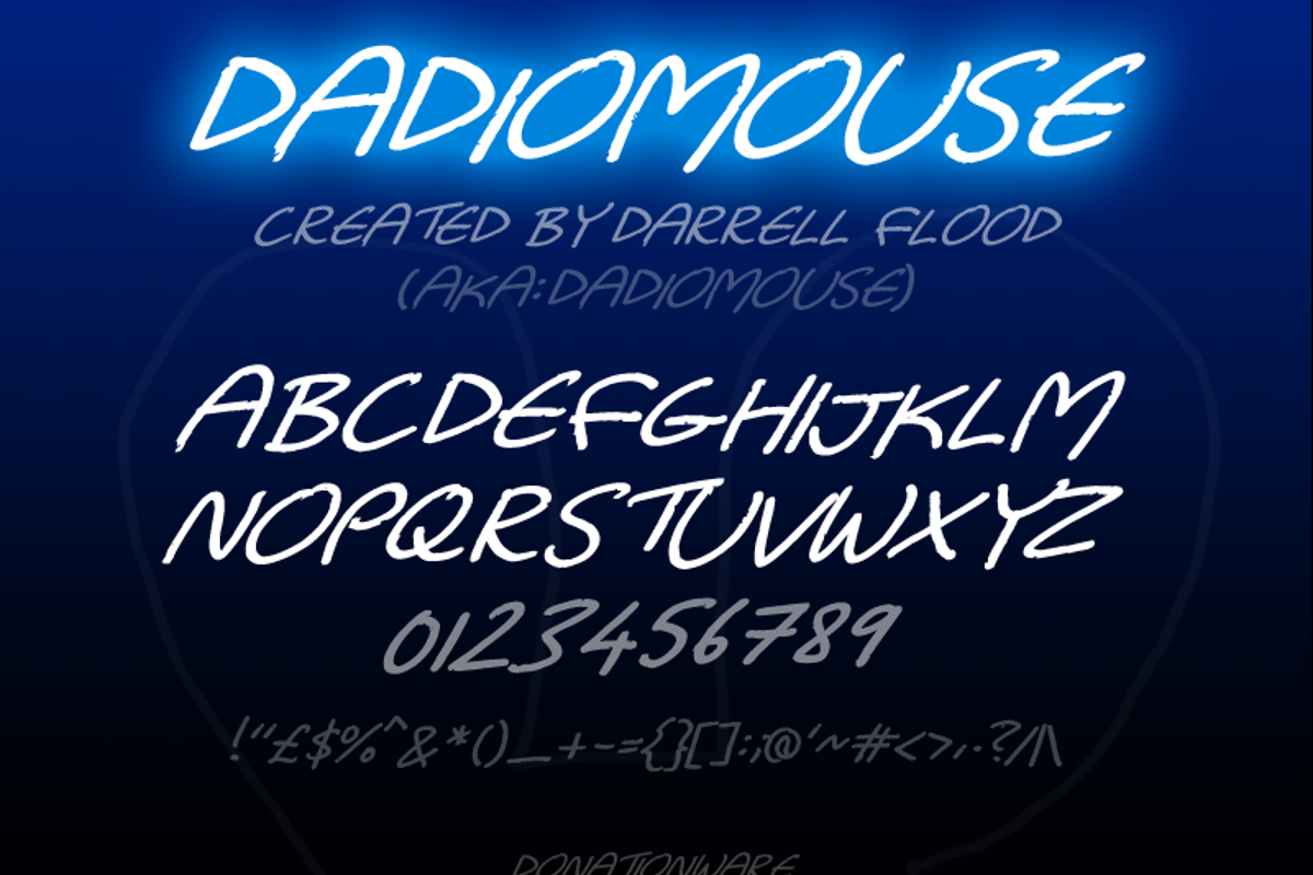 Dadiomouse Font 