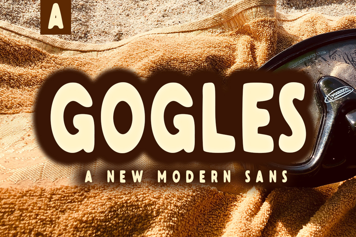 Goggles Font Gogles Font - Free Download