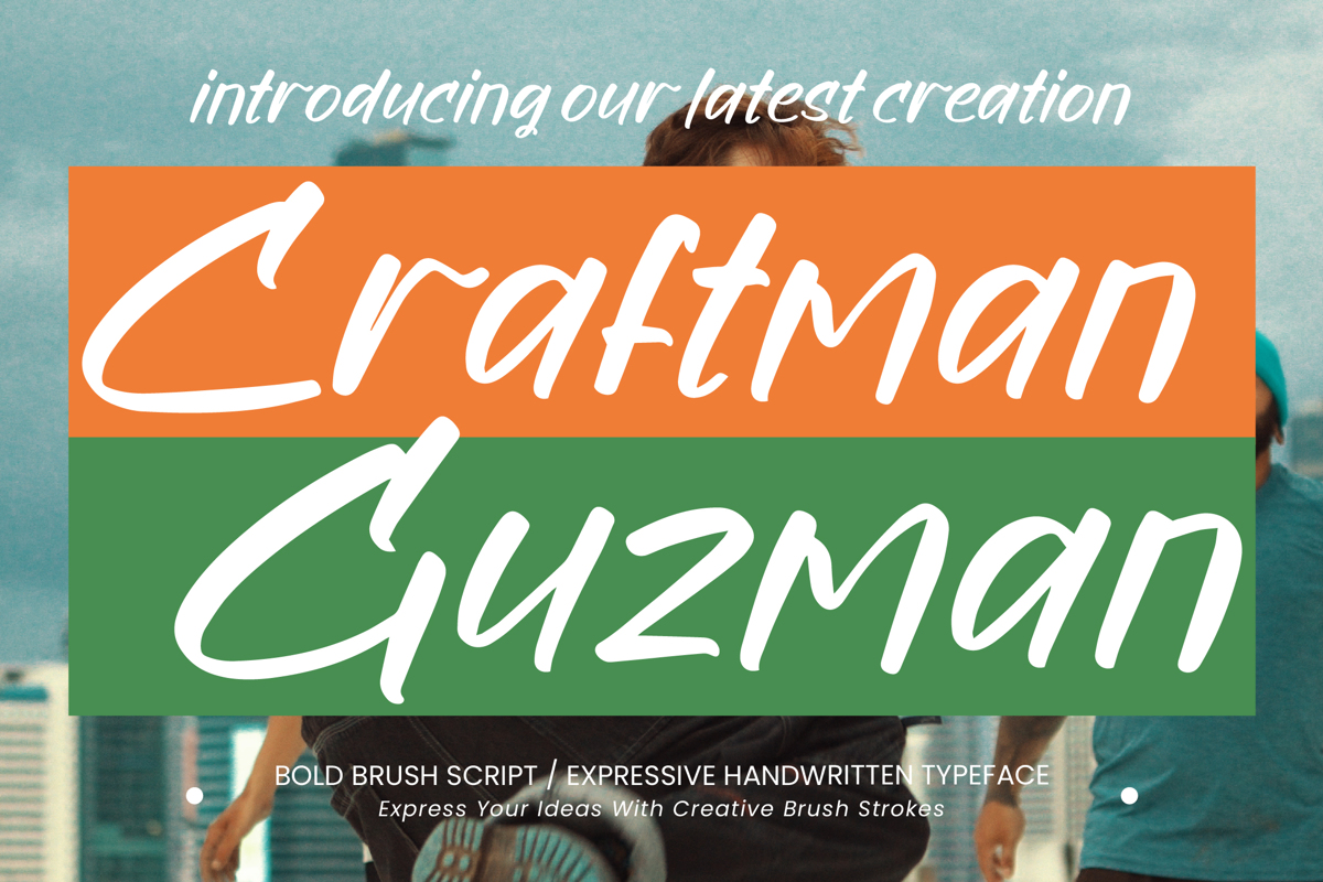 Craftman Guzman Font - Free Download