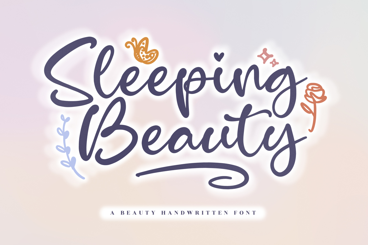 sleeping-beauty-font-letterena-studios-fontspace