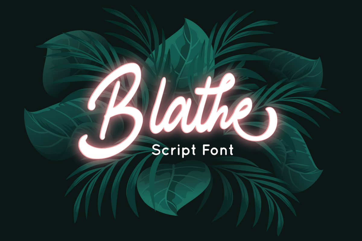 Blathe Font | Attype Studio | FontSpace