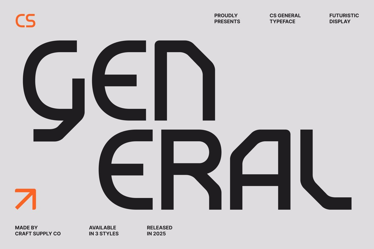 CS General Font - Free Download
