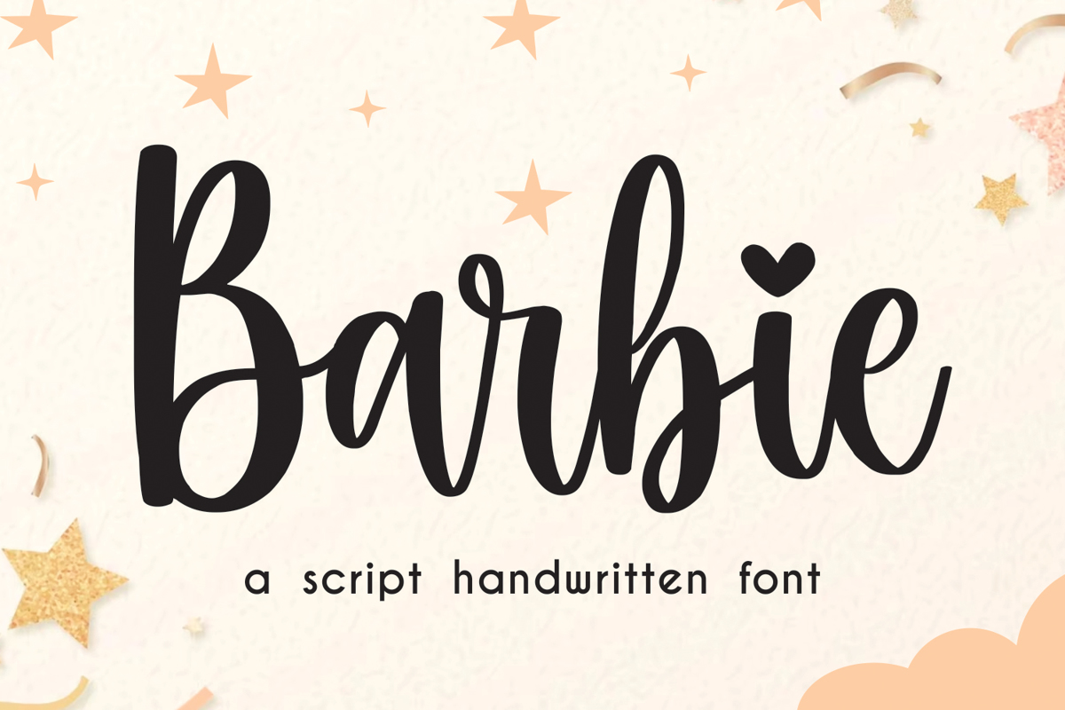 barbie font download photoshop