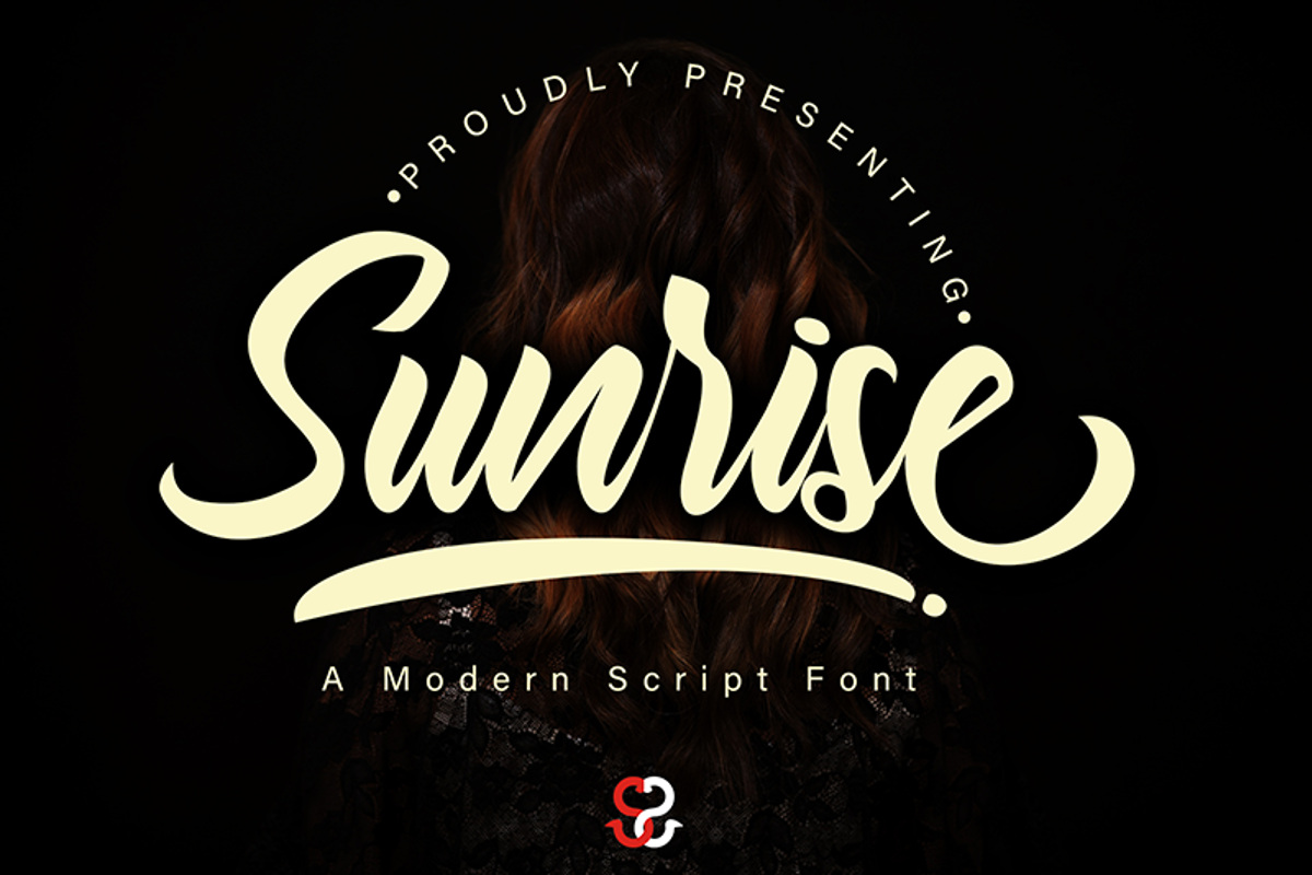 Sunrise Font Skiiller Studio FontSpace