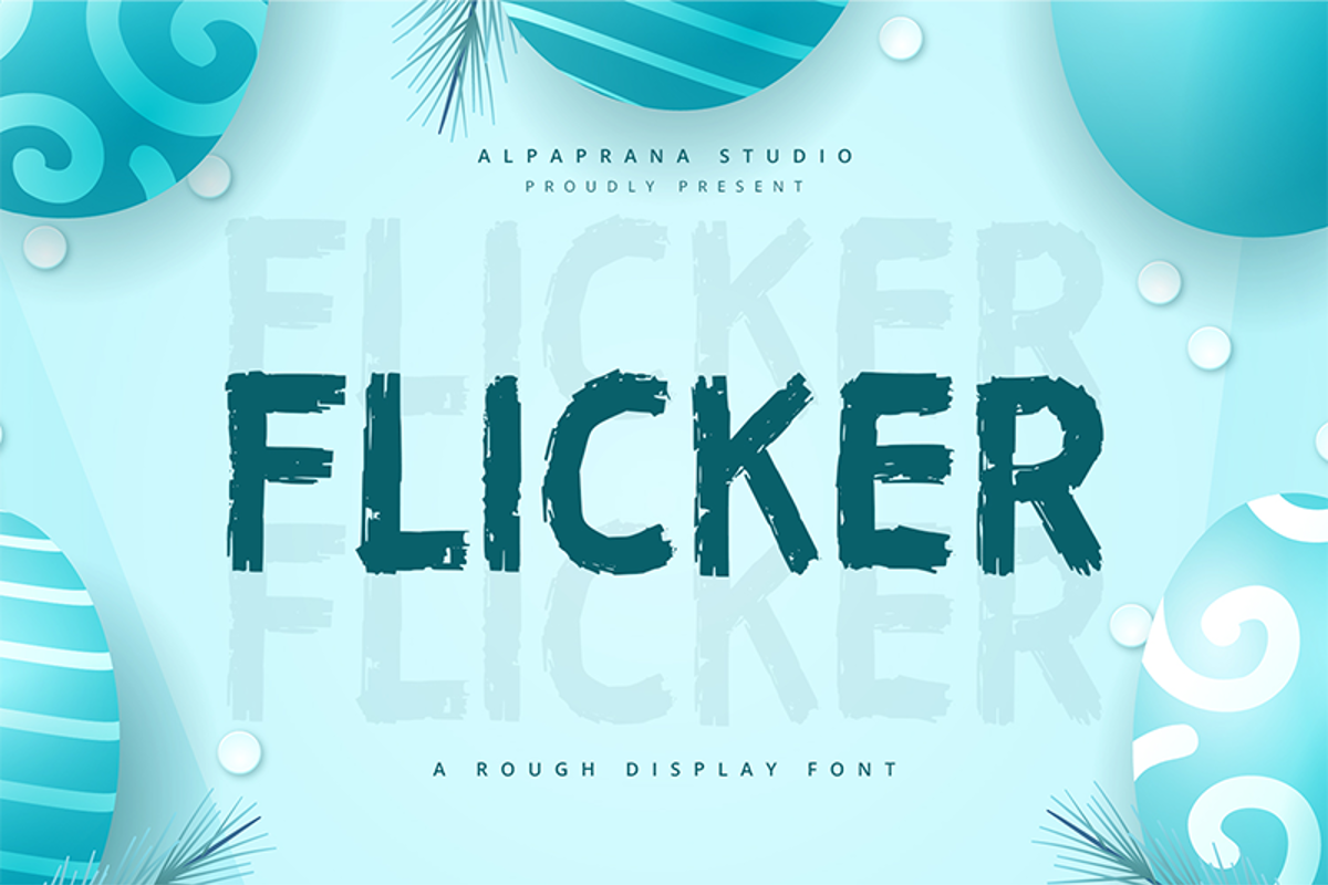 Flicker Font - Free Download