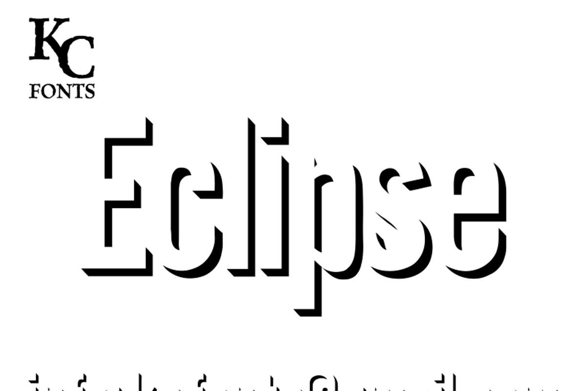 Eclipse font kc fonts fontspace