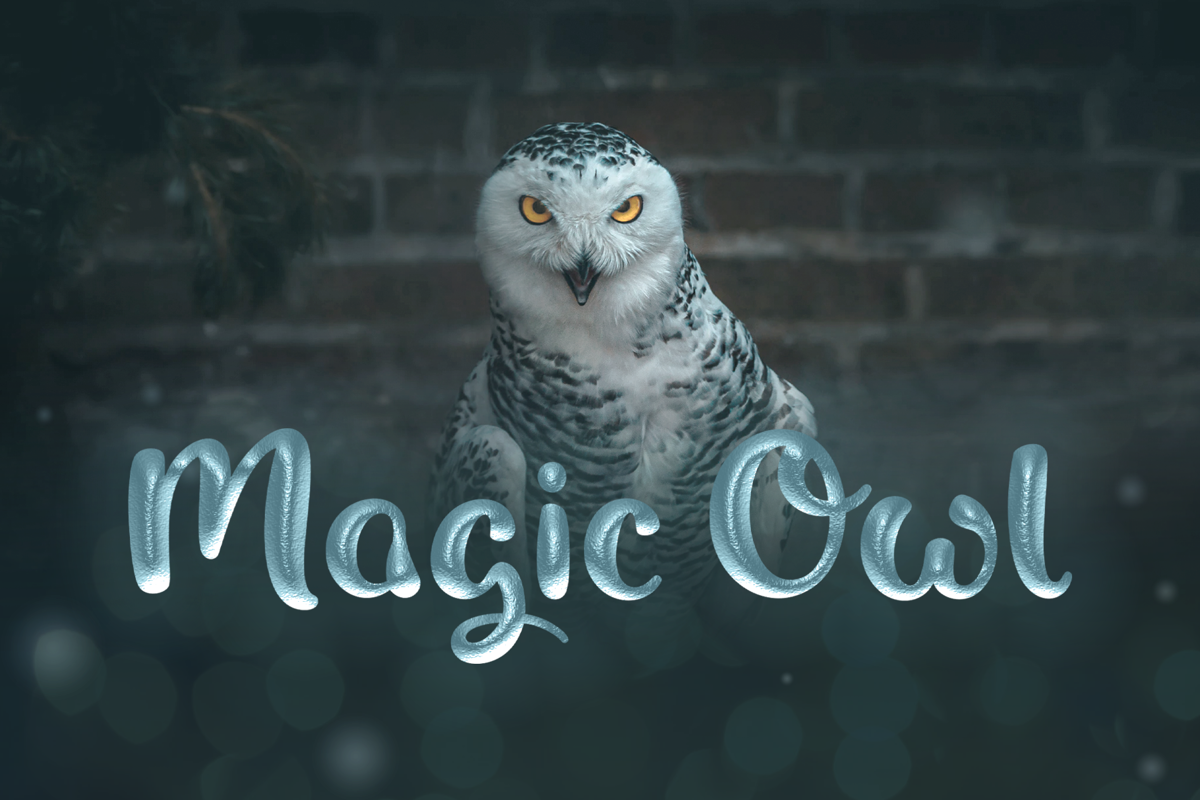 magic-owl-font-shaped-fonts-fontspace