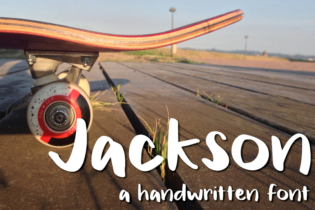 Jackson Font GroovyJournal FontSpace