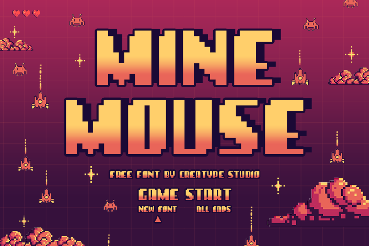 Mine Mouse Font - Free Download