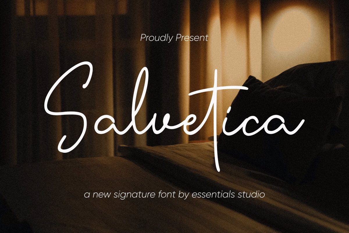 Salvetica Font | Essentials Studio | FontSpace