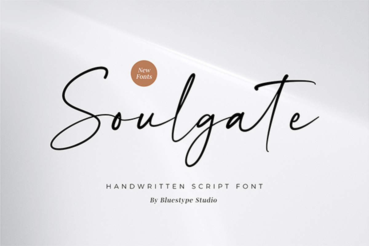 Soulgate Font Bluestype Studio Fontspace