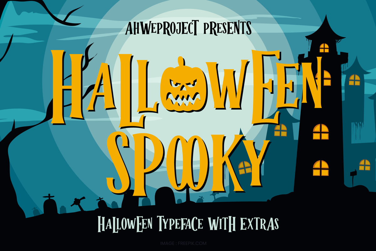 Halloween Spooky Font | ahweproject | FontSpace
