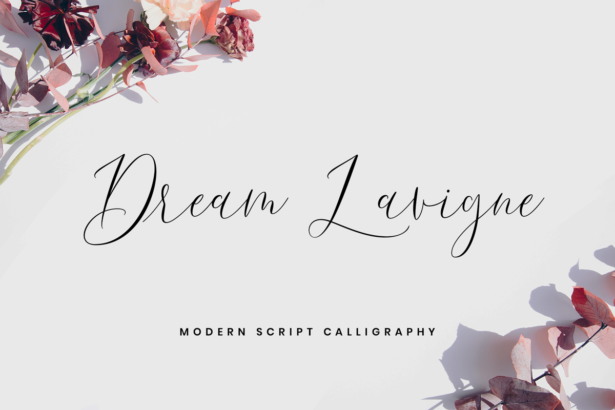 Dream Lavigne Script Font | sizimon | FontSpace