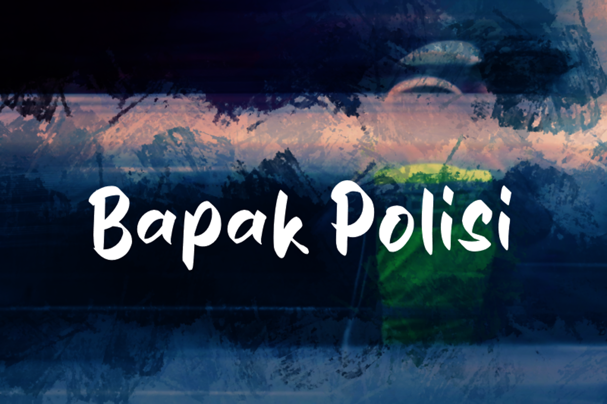 B Bapak Polisi Font | Wepfont | FontSpace