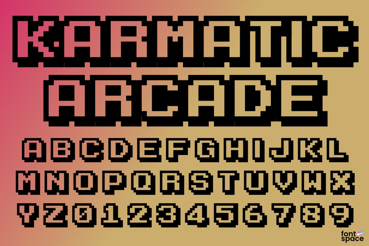 Karmatic Arcade Font - Free Download