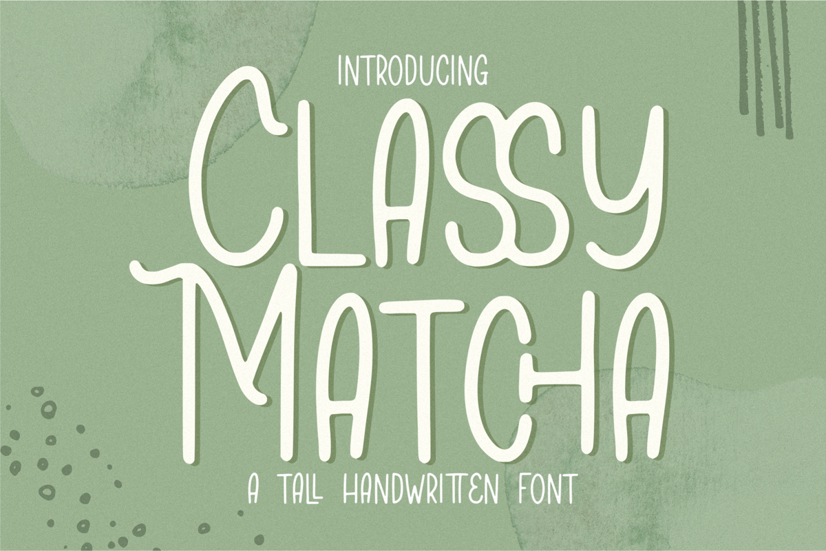 Classy Matcha Font | qwrtype_foundry | FontSpace