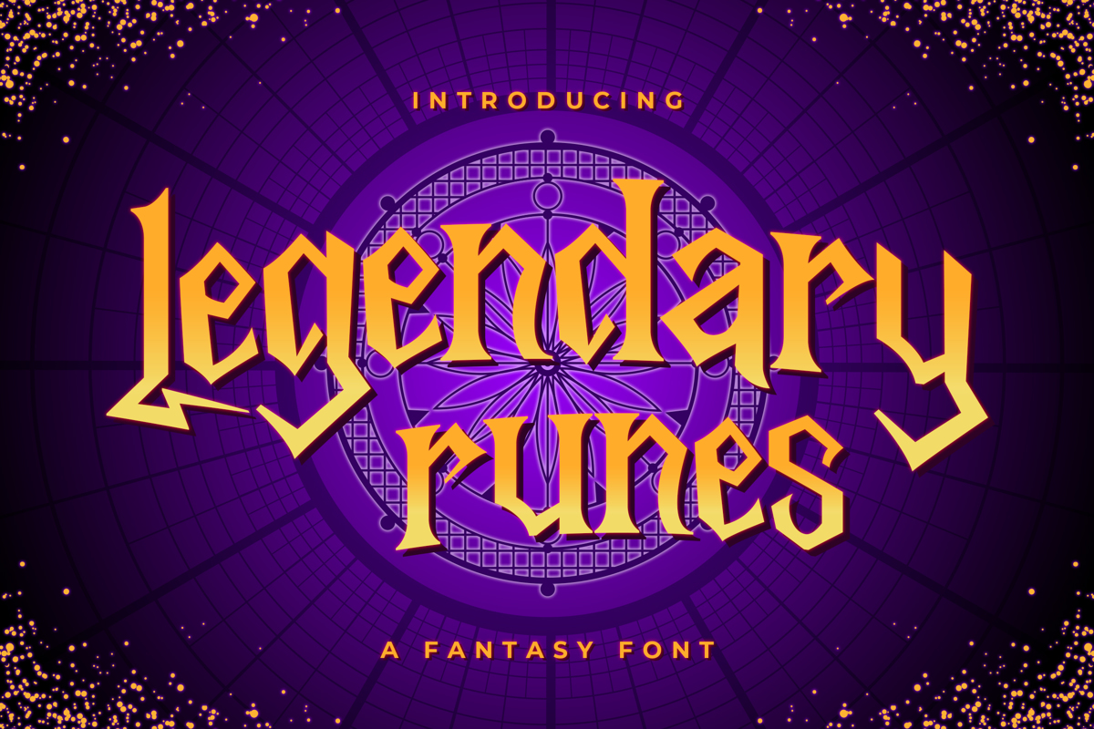 Legendary Runes Font - Free Download