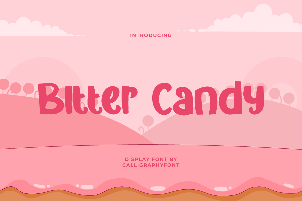 Bitter Candy Font | CalligraphyFonts.net | FontSpace