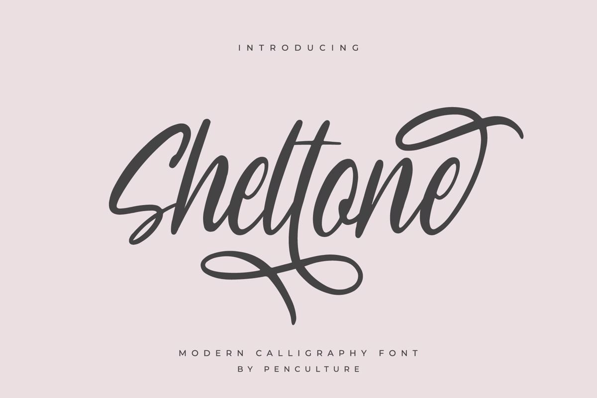 Sheltone Font | Pen Culture | FontSpace