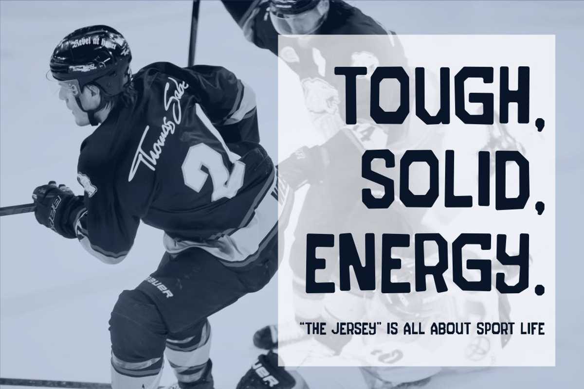 The Jersey Font alexatype FontSpace