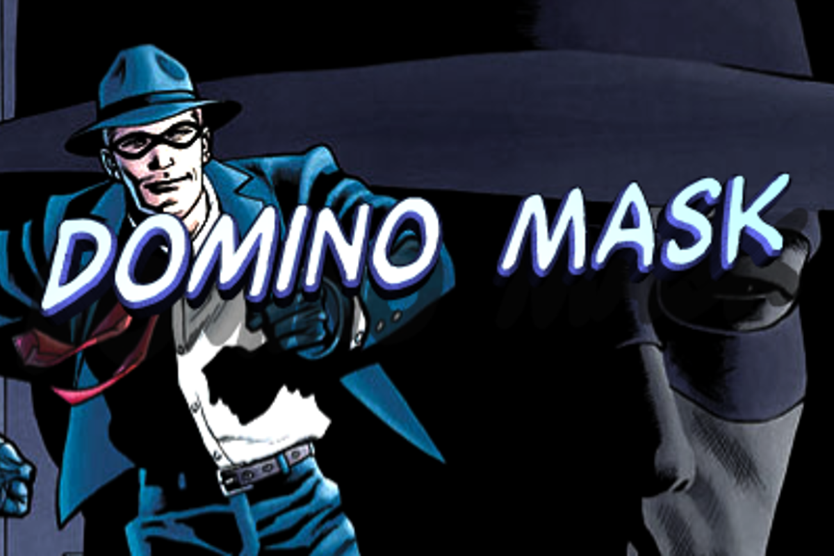 Domino Mask Font | Iconian Fonts | FontSpace