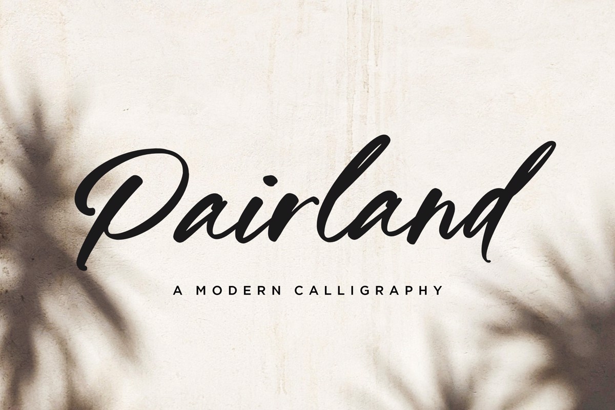 Pairland Font | balpirick | FontSpace