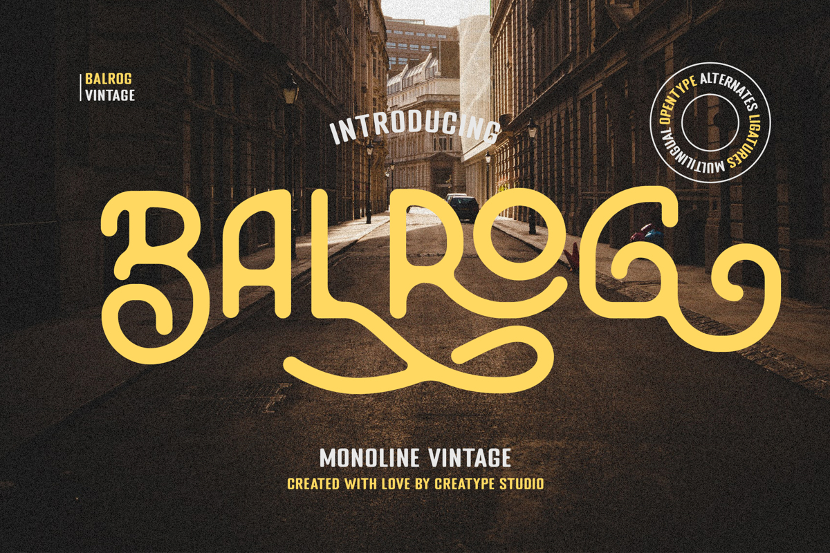 Balrog Font - Free Download