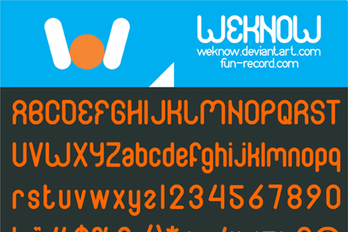 FAMILY & friend Font | weknow | FontSpace