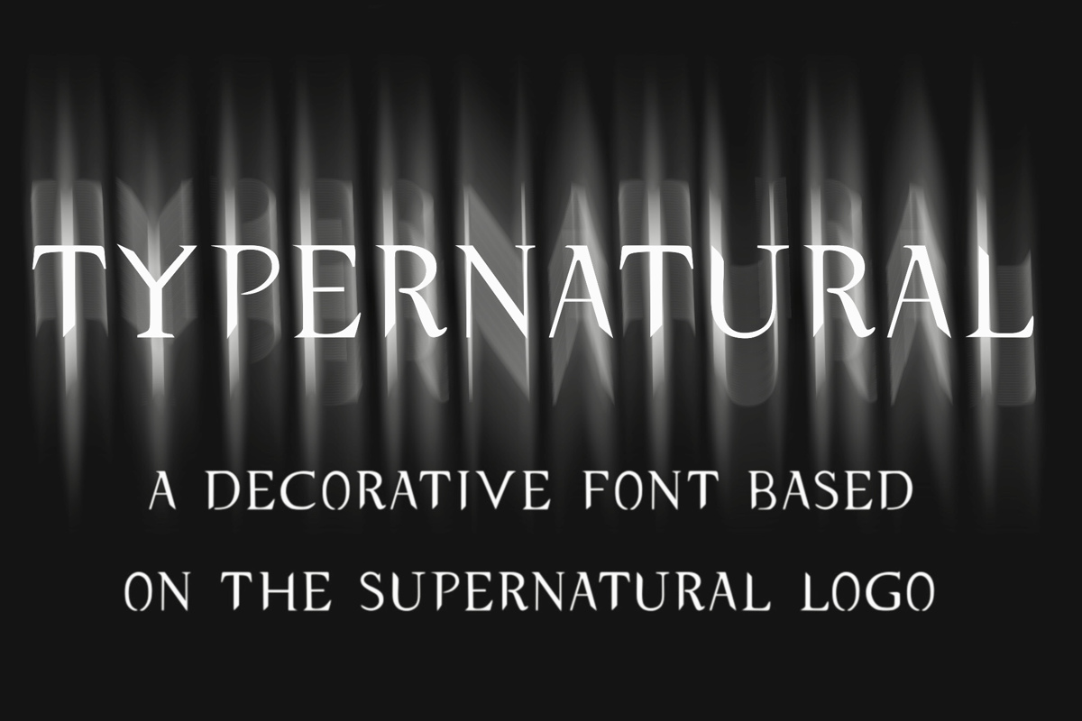 Typernatural Font Joannavu Fontspace