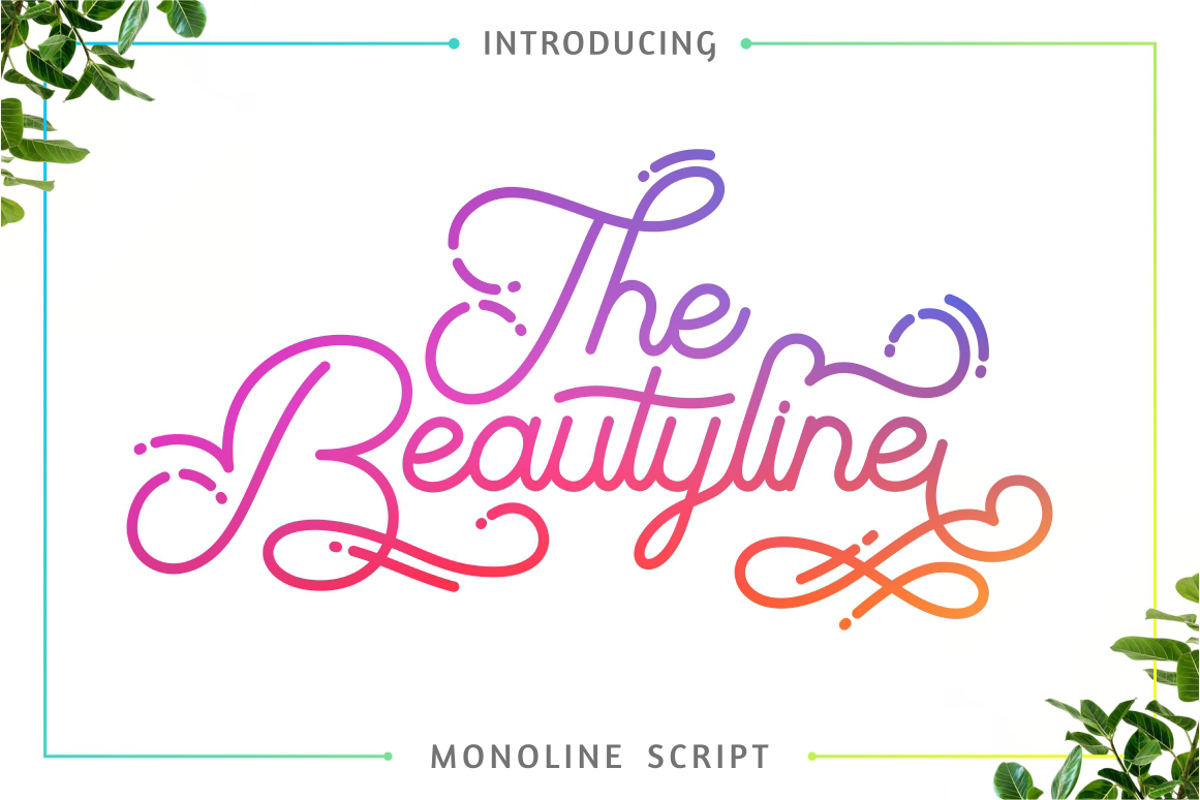 Lined script