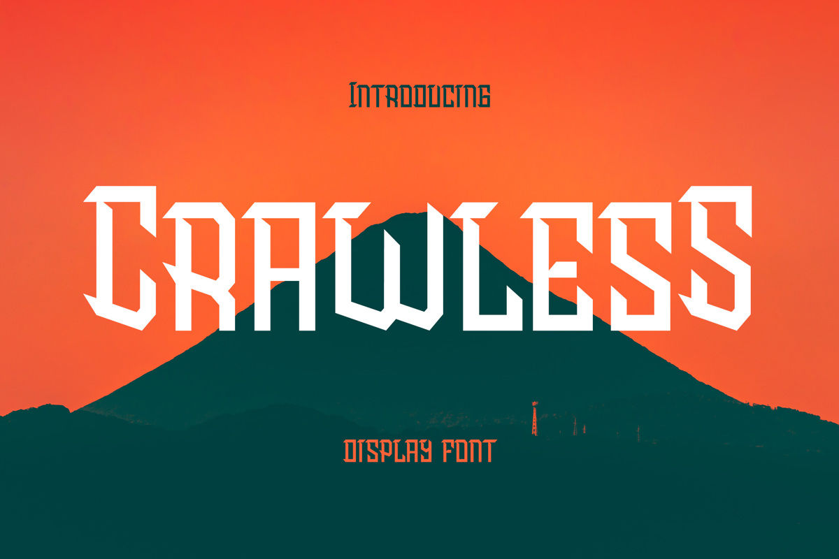Crawless font krakenboxstudio fontspace