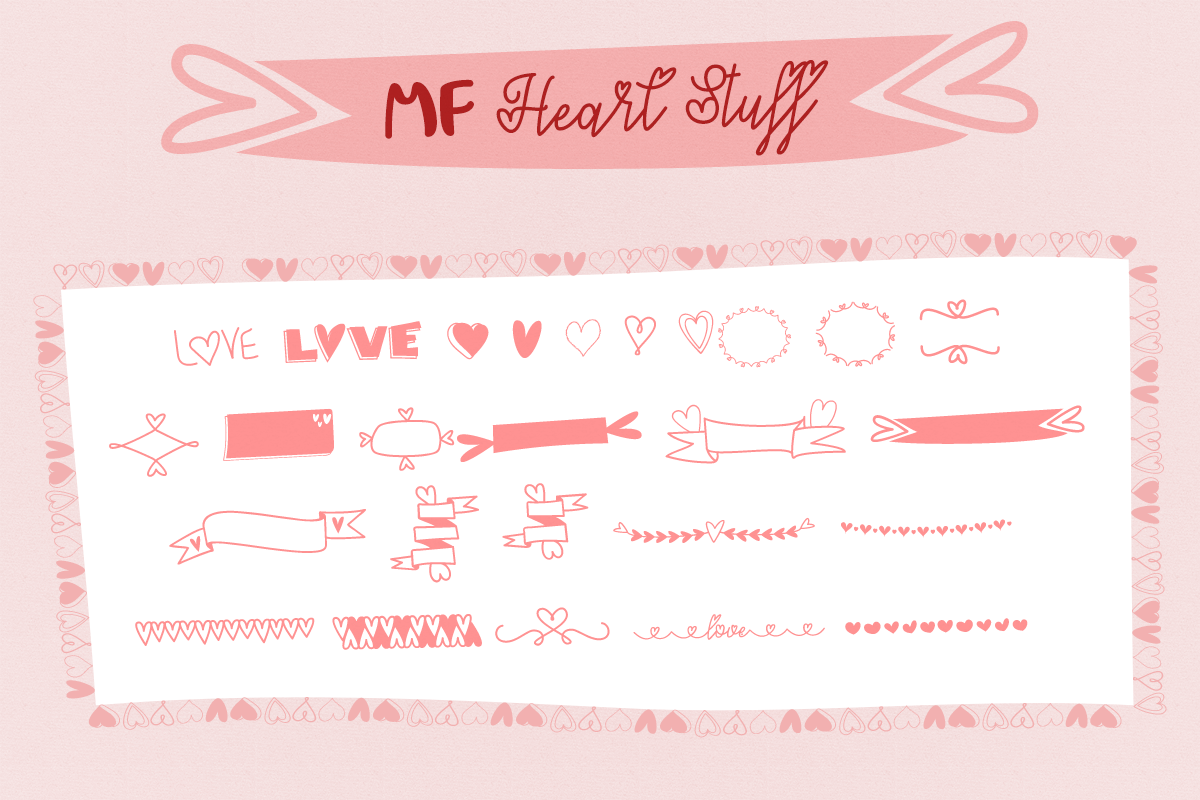 Mf Heart Stuff Font Misti S Fonts Fontspace