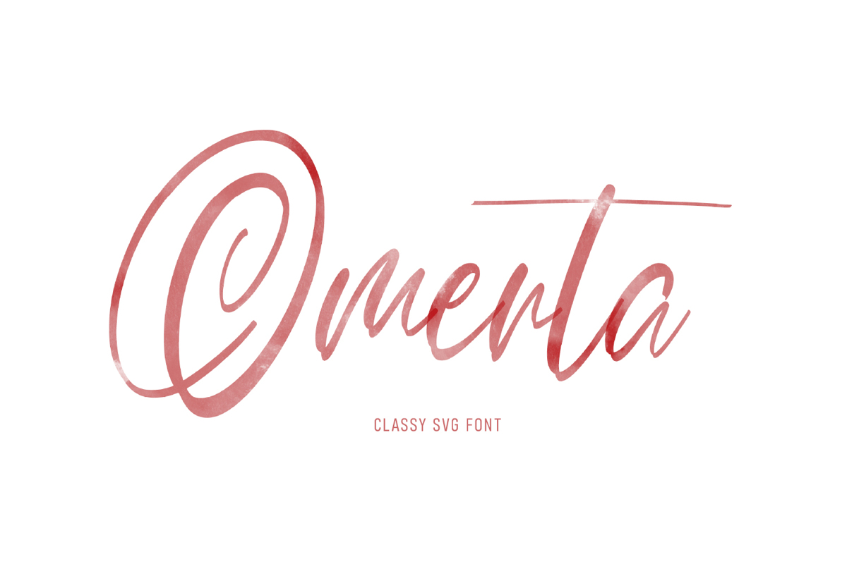 Omerta Svg Font | Arendxstudio | FontSpace