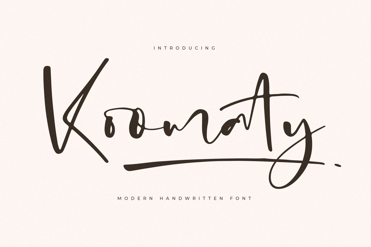 Koomaty Font - Free Download