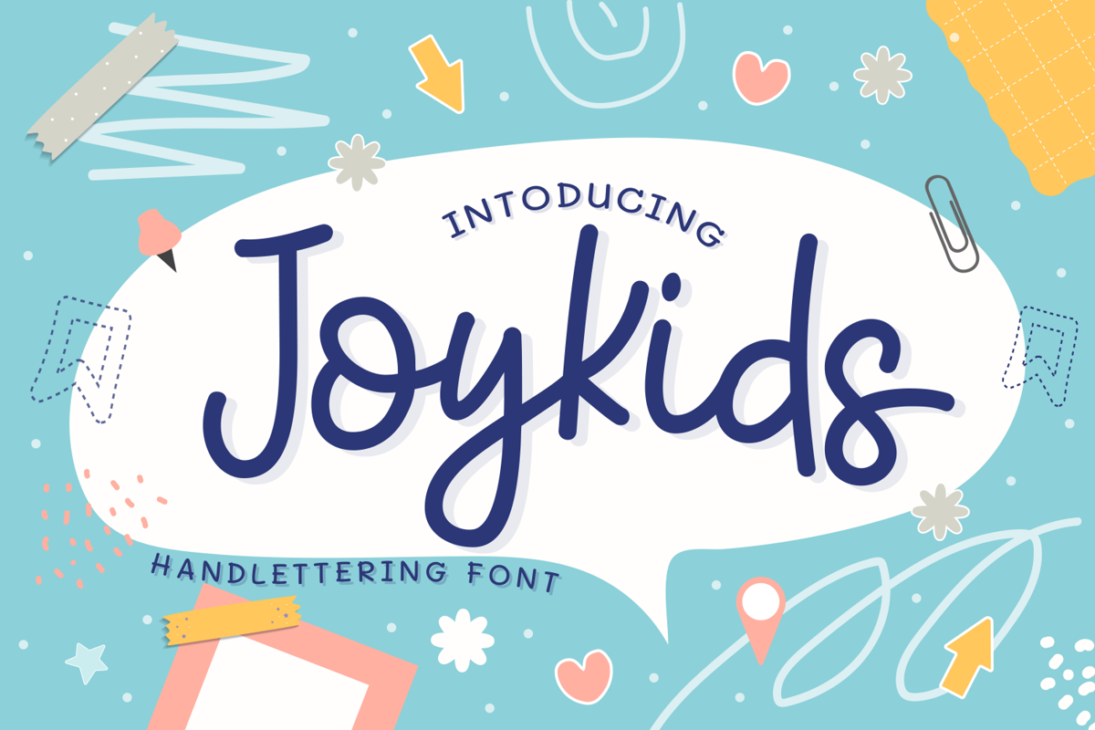 Joy Kids Font Tlatous Type FontSpace