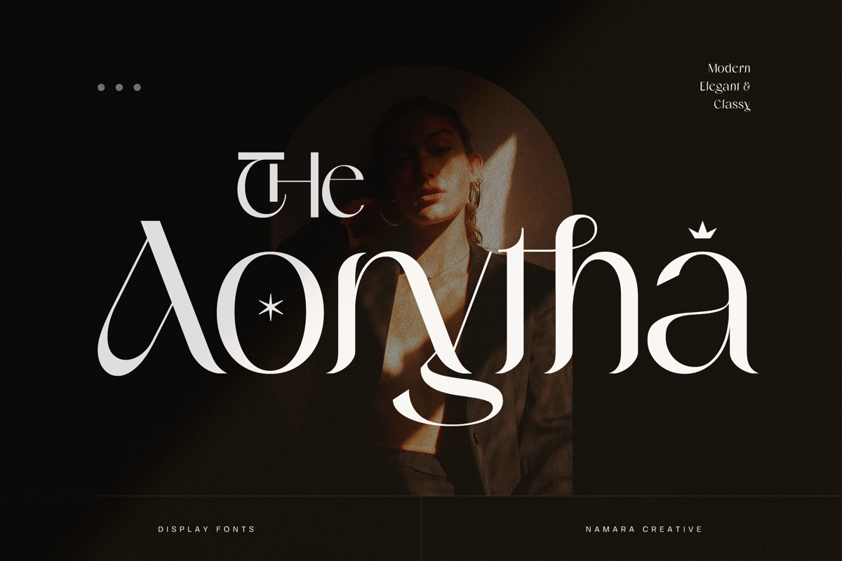 Aorytha Font | Namara Creative Studio | FontSpace