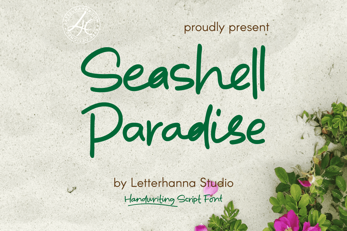 seashell-paradise-font-letterhanna-fontspace