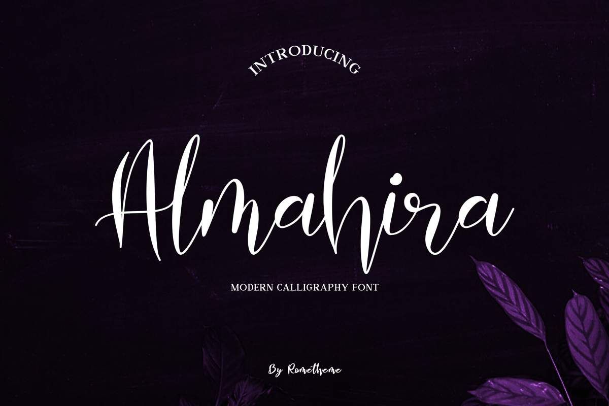 Almahira Font | Rometheme | FontSpace