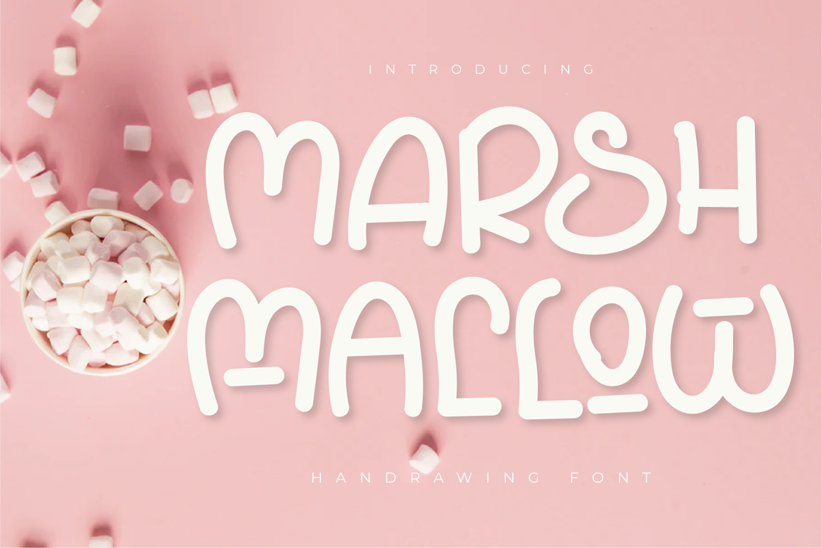 Marshmallow Font twinletter FontSpace